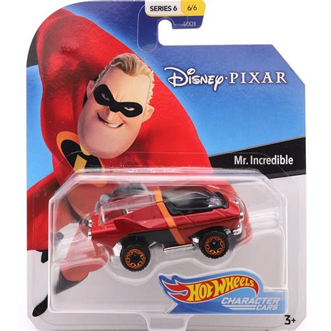 Hot Wheels Disney Characters Mickey Minnie Mouse Ariel Anna Elsa Captain Hook Timon Pluto