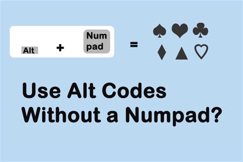 Discover How To Use Alt Codes Without A Numpad