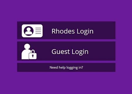 RU Connected Login - Rhodes University