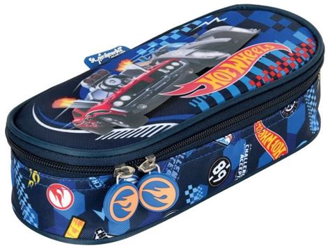 PIÓRNIK SASZETKA SZTYWNA HOT WHEELS SAMOCHODY 5903235627989 Emokitty pl