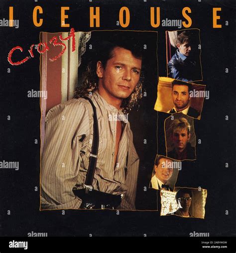 Icehouse - Crazy - Vintage vinyl album cover Stock Photo - Alamy