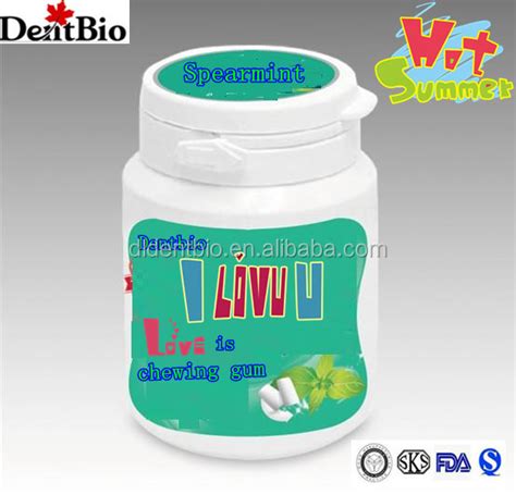 Love Is Chewing Gum Sex Enhancement Chewing Gum Fruit Flavour Xylitol Chewing Gum China Oem