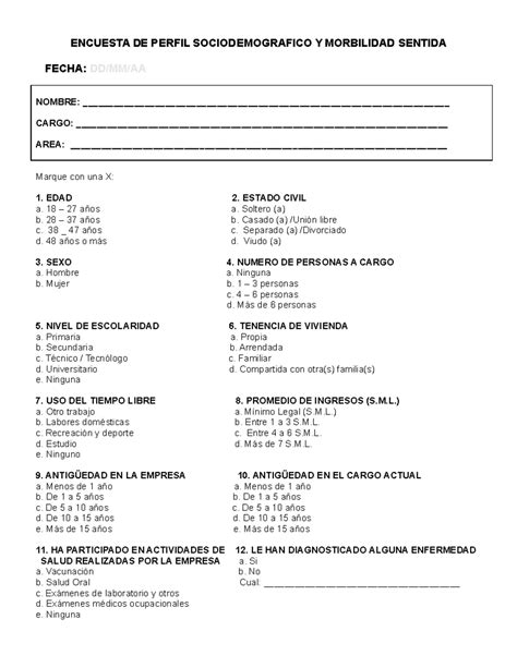 Definicion De Encuesta 5