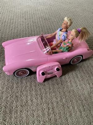 Hot Wheels Rc Barbie Corvette Remote Control Car From Barbie The Movie