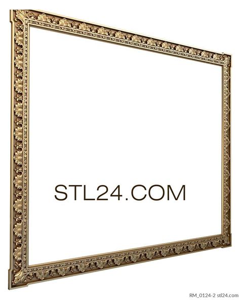 Зеркала и рамы - RM_0124-2 | 3D модель для ЧПУ станка