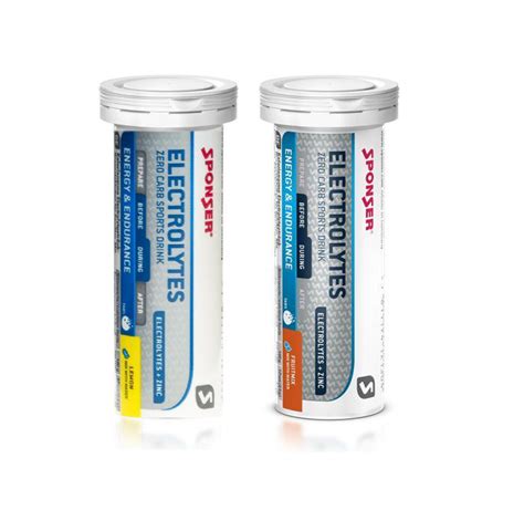 טבליות אלקטרוליטים Sponser - ספיד אופן