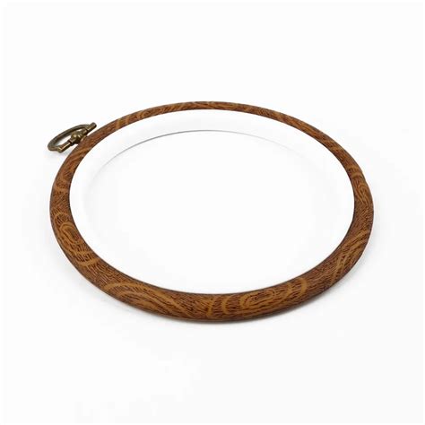 Деревянная пластиковая рамка для вышивки, кольцо-обруч, круглая петля ...