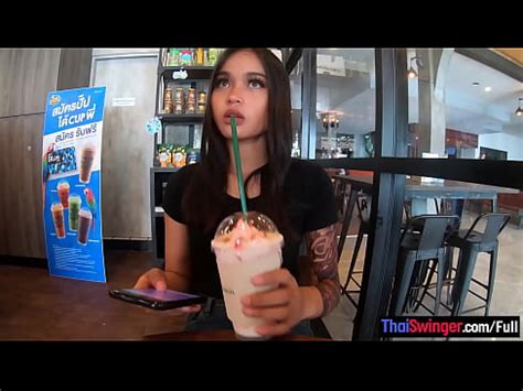 Starbucks Coffee Date With Gorgeous Big Ass Asian Teen Girlfriend XVIDEOS