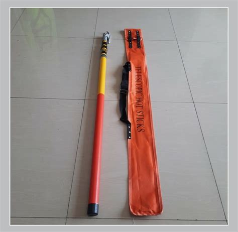 Telescopic Hot Stick Max Kv Panjang Meter Takel Stick Max Kv Stick Penyangga Max