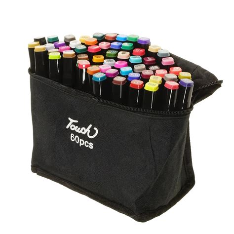 Набор двусторонних маркеров для скетчинга 60 шт. (4678) - купить по ...