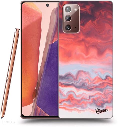 Silikonowe Czarne Etui Na Samsung Galaxy Note Sunset