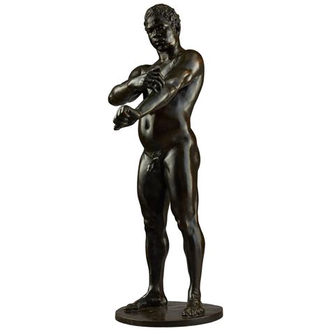Th Century German Nude Male Athlete Bronze Sculpture At Stdibs German Nude Men Men Nude