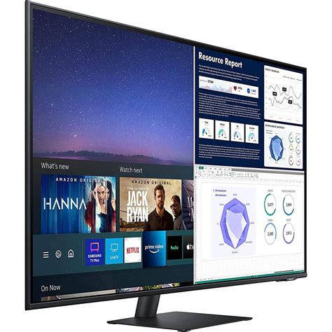 SAMSUNG M7 (BM700) 43" 4K UHD HDR10+ Smart Monitor w/ Speakers, 4ms ...