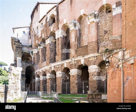 Theatre Of Marcellus Stock Photo Alamy