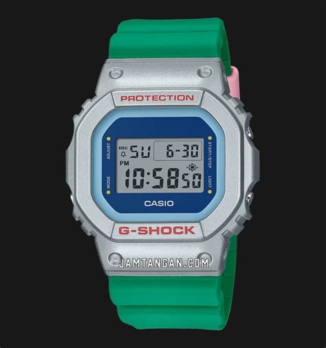 Casio G Shock Dw Eu A Dr Euphoria Series Digital Dial Green Resin