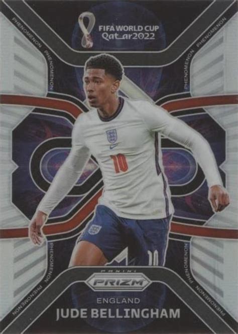 2022 Panini Prizm World Cup Qatar Phenomenon Silver Prizm 20 Jude