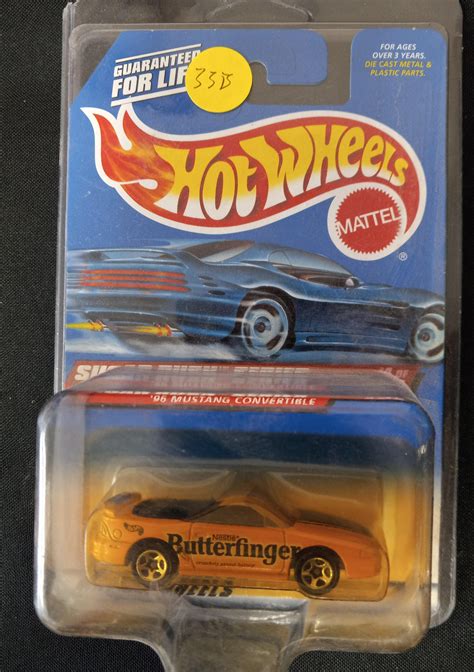 Lot Hot Wheels Mattell Sugar Rush Series 96 Mustang Convertible