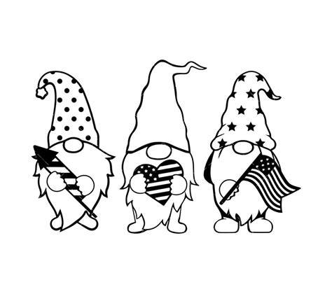 Gnomes Svg Png Pdf Gnomies Svg Usa Svg