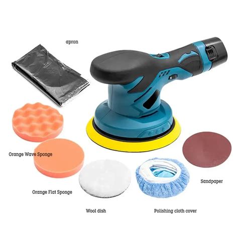 Полировальная машинка беспроводная YK49 / Аккумуляторная машинка для ...
