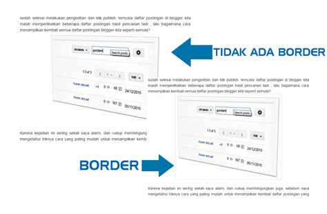 Cara Menghilangkan Border Atau Garis Pembatas Gambar Pada Blogspot