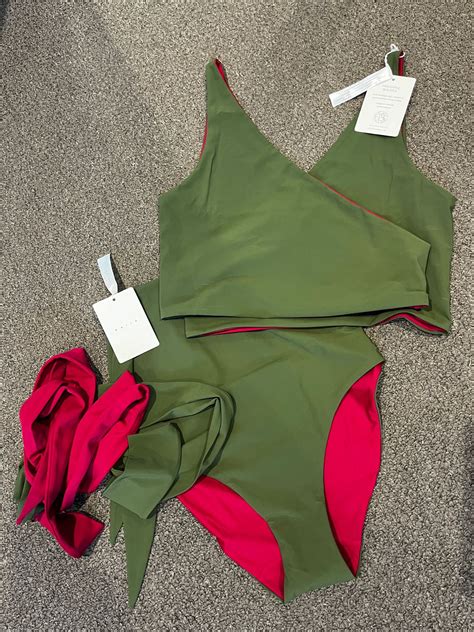 Paisley Sangria Pink Reversible Bikini Top Women S Bikini Plus Size Swimwear Baiia Swimwear