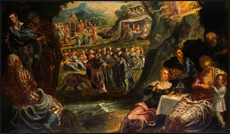 The Worship of the Golden Calf, c.1560 - Tintoretto - WikiArt.org