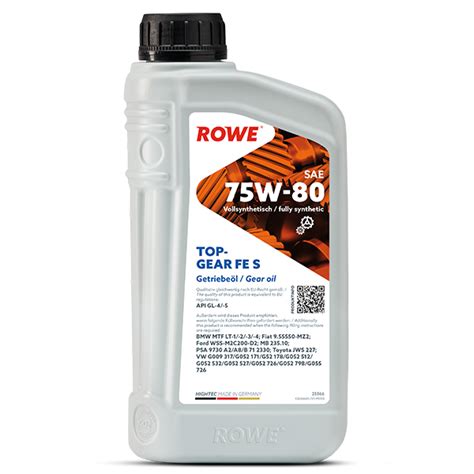 HIGHTEC TOPGEAR FE SAE 75W-80 S - Rowe Oil