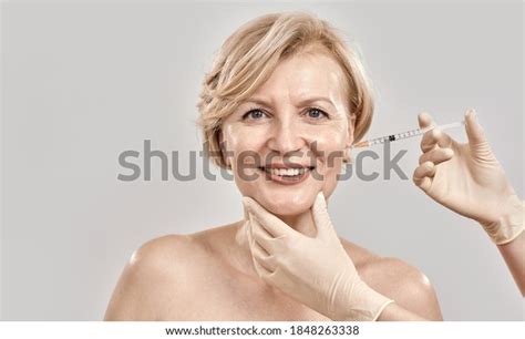 Portrait Beautiful Naked Middle Aged Woman Stock Photo Shutterstock