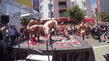 Public Fuck Playing Twister ThisVid