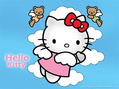 hello, Kitty, White, Cartoon, Cat, Cats, Kitten, Girl, Girls, 1hkitty ...