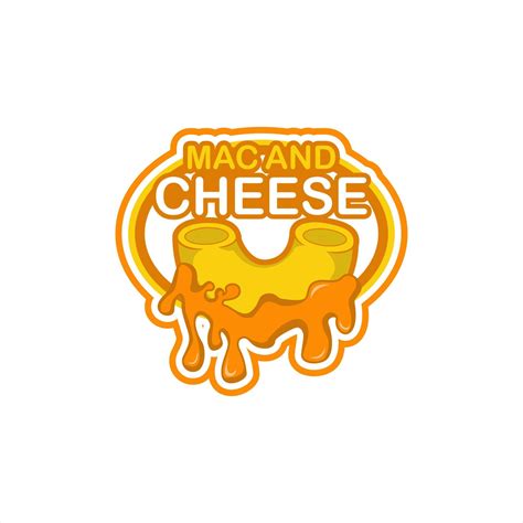 Macaroni Logo Mac And Cheese Handwritten Logo Design Lettering