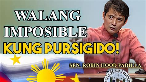 Wow GINULAT ANG LAHAT SEN ROBIN PADILLA PARANG HINDI BAGITO Kung