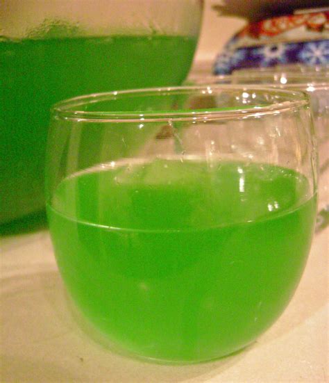 recipes for green punch 9