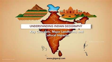 understanding indian geography key concepts major landforms