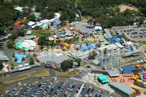 Aerial Photography Dreamworld, QLD - Airview Online