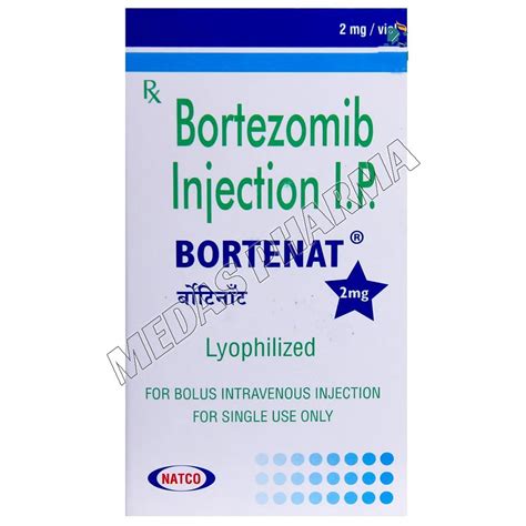 Natco Pharma Ltd Bortenat Bortezomib 2 Mg Injection Storage Store