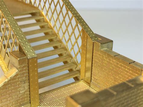 Lswr Style Etched Brass Lattice Footbridge Kit Available From Severn
