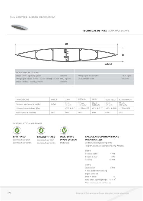 Technical 600mm Maxi Louvre Louvretec Auckland Nz