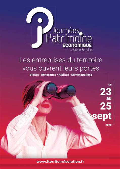 Les journées du patrimoine économique de Saône-et-Loire. - Mairie de