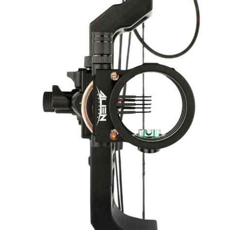 Compound Bow Sight 5 Pin 0019 Fiber Micro Adjustable Archery Bow