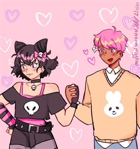 Artstation Human My Melody X Kuromi