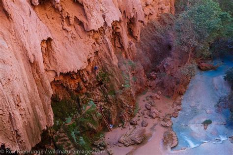 Mooney Falls, Grand Canyon, Arizona | Photos by Ron Niebrugge