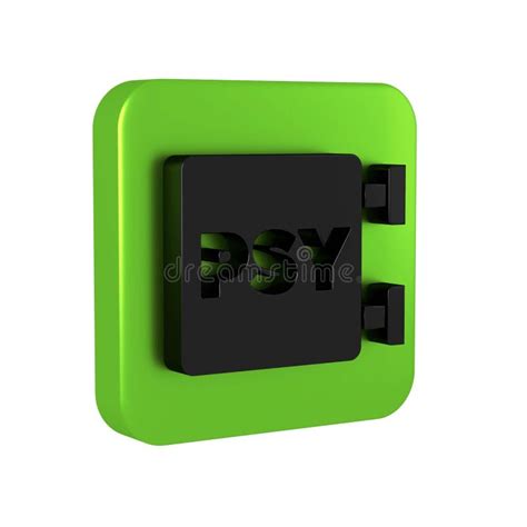 значок "черная психология" на прозрачном фоне. символ Psi. психоанализ ...