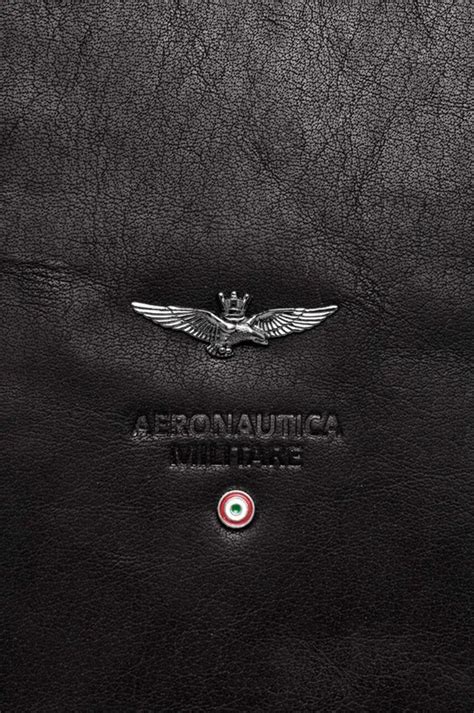 Шкіряна сумка Aeronautica Militare колір чорний | ANSWEAR.ua