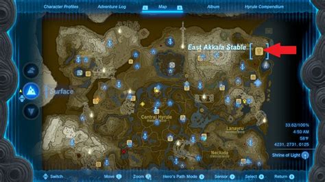 East Akkala Stable Location Directions Tears Of The Kingdom Totk