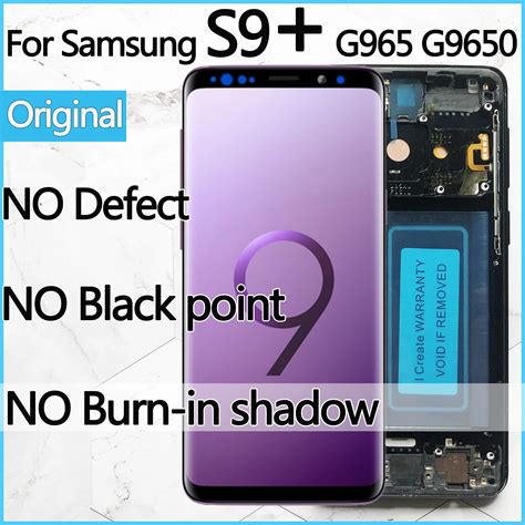 100 Original Super Amoled Display For Samsung Galaxy S9 Plus Lcd Display Touch Screen Digitizer