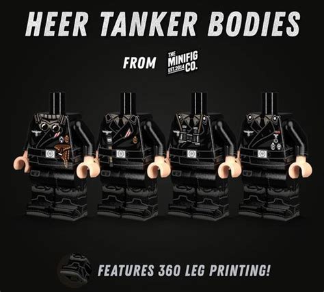Tmc Heer Tanker Bodies Custom Lego Minifigures