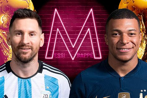 World Cup 2022 Mbappe Messi The World Cup In Qatar Is Spelt With M