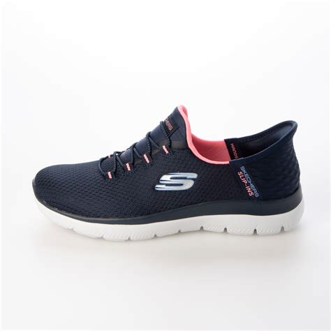 スケッチャーズ SKECHERS レディース スニーカー スリップインズ SUMMITS DIAMOND DREAM 150123 ネイビー