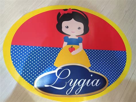 Painel Branca De Neve Cute - 5